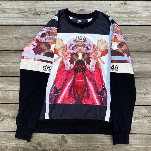 Hood By Air Crewneck Sweater Medium - Picture 1 of 8
